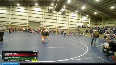 190 lbs Cons. Round 3 - Cozette Pena, Uintah vs Boydee Gravatt, Union