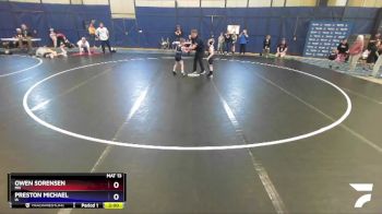 56 lbs 1st Place Match - Owen Sorensen, MN vs Preston Michael, IA