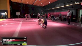 170 lbs Round 3 - Anna Hodge, North Scott vs Makenna Brissey, Center Point-Urbana