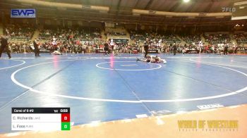 67 lbs Consi Of 8 #2 - Cael Richards, Lakeville Youth Wrestling Association vs Lincoln Foss, Pursuit