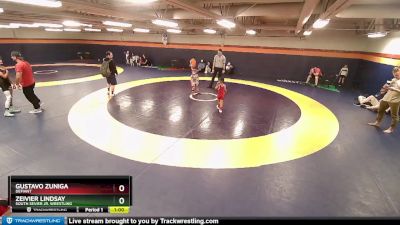 42-44 lbs Round 1 - Gustavo Zuniga, Defiant vs Zeivier Lindsay, South Sevier Jr. Wrestling