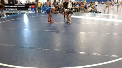 160 lbs Cons. Round 4 - Kylie Miller, Luther vs Argelis Hernandez Perez, Dubuque
