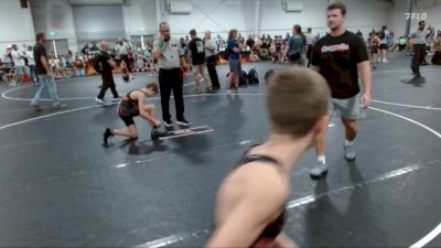 96 lbs Finals (2 Team) - Carter Williams, Funky Crayons vs Tyler Downey, MF Purge