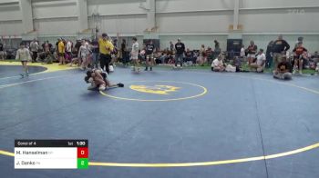 85-J lbs Consi Of 4 - Max Hanselman, NY vs James Danko, PA