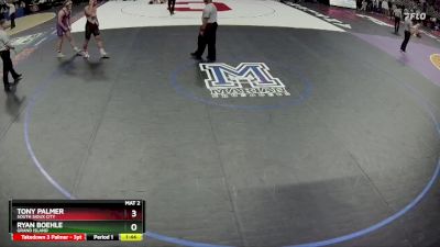 Semifinal - Tony Palmer, South Sioux City vs Ryan Boehle, Grand Island