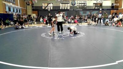60-63 lbs Round 2 - Samuel Pottorff, Empire vs Ruger Ovard, Evanston Elite Wrestling