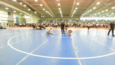 195 lbs Quarterfinal - Townsend Winans, VA vs Eli Knight, WV