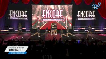 United Elite Cheer - COURAGE [2024 L2 Senior - D2 Day 2] 2024 Encore Grand Nationals