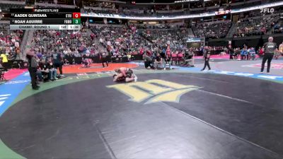 190-3A Champ. Round 1 - Aaden Quintana, Centauri High School vs Noah Aguirre, Fort Morgan