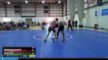 200 lbs Round 2 (6 Team) - Johnathan Hunter, TEAM CAROLINA ELITE vs Orion Cox, RED LION WRESTLING CLUB