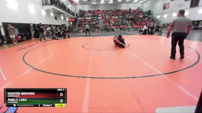 190 lbs Semifinal - Pablo Lara, Chiawana vs Hunter Brower, Kennewick