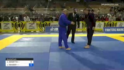 CLAUBER BONATTO vs JOSH SOUDER 2020 World Master IBJJF Jiu-Jitsu Championship