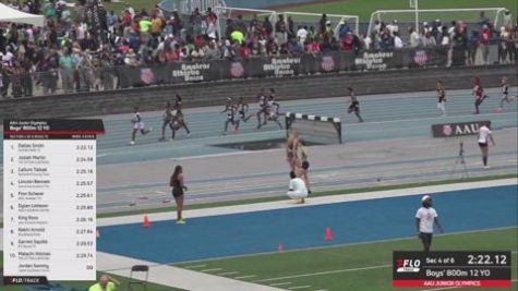 2026 AAU Junior Olympic Games - Youth Boys' 800m, Finals 5 - Age 12