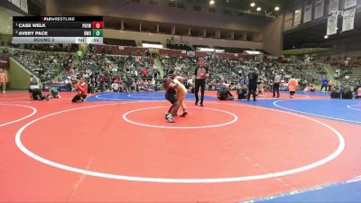 130 lbs Round 3 - Case Welk, Prairie Grove Youth Wrestling vs Avery Pace, Bentonville Wrestling Club