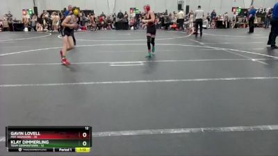 88 lbs Round 2 (4 Team) - Gavin Lovell, Mat Assassins vs Klay Dimmerling, Team Germantown