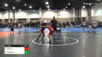 92 lbs Consolation - Chase Harper, Pin N Win Wrestling Club vs Matheo Cisneros, Top Brother USA