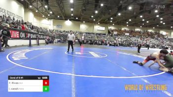 120 lbs Consi Of 8 #1 - Fabian Rivas, Silver State Wrestling Academy vs Levi Cassh, Paradise Wrestling