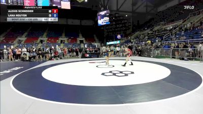 130 lbs Cons. Sub-rd Of 16 - Alexis Schneider, ND vs Lana Nguyen, CA