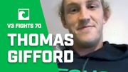 Thomas Gifford: Experience Will Get Me The Win At V3Fights 70