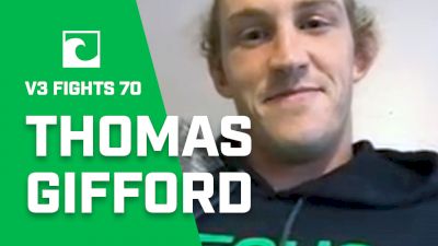 Thomas Gifford: Experience Will Get Me The Win At V3Fights 70