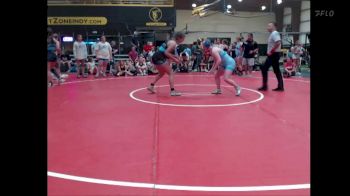 144 lbs Semis & 1st Wrestleback (8 Team) - Camary Schmalzbach, MoWest Championship Wrestling vs Addi Lyon, Ohio Red