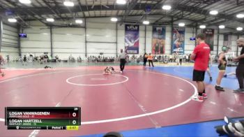 110 lbs Rd# 3 12:00pm Friday - Logan VanWagenen, Maryland GOLD vs Logan Hartzell, Kentucky Jokers