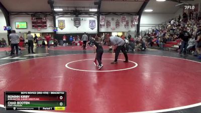 7th Place Match - Chad Booten, Fort Madison vs Roninn Kirby, Burlington Junior Wrestling