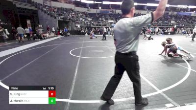 115 lbs Consi Of 8 #1 - Seth King, Mountain Home Flyers vs Joseph Marcin, Arlington