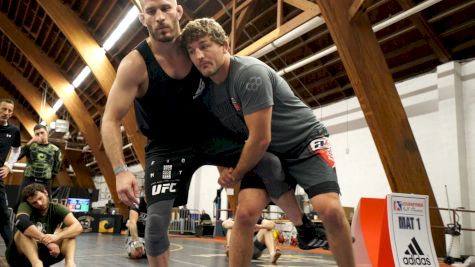 Technique: Askren's Single Leg Takedown