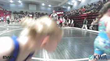 45 lbs Round Of 32 - Braylee Dilbeck, Woodland Wrestling Club vs Gunner Gordineer, Buck Pride Wrestling