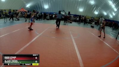 80 lbs Round 3 (6 Team) - Knox Stamp, Kardiac Kidz vs Blaize Crowl, Michigan Gold Pitbulls