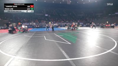 3A Boys 157 lbs 3rd Place Match - Riggs Lym, Lakeview Boys vs Hunter Davis, Scio Boys