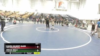 63 lbs Cons. Round 4 - Kaven Gilbert-Barr, WRCL Wrestling Club vs Brock Bala, Club Not Listed