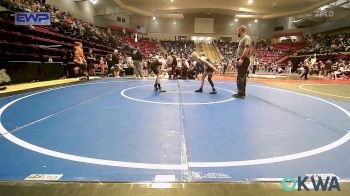 70 lbs Rr Rnd 2 - Jake Potts, Wagoner Takedown Club vs Titus Petty, Skiatook Youth Wrestling