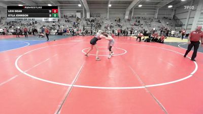 126 lbs Consi Of 16 #2 - Lexi Dean, TN vs Kyla Johnson, IN