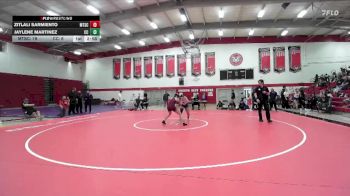 138 lbs Placement (4 Team) - Jaylene Martinez, Cerritos College vs Zitlali Sarmiento, Mt. San Antonio College