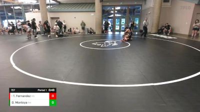 157 lbs Cons. Semi - Tristan Fernandez, Monster Garage vs Damian Montoya, Red Wave