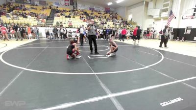 82-89 lbs Semifinal - Malea Hawkins, Union Girls JH vs Chelby Anderson, Miami Wardogs