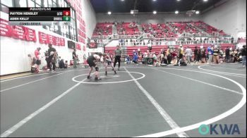 80-86 lbs Consolation - Payton Hensley, Little Axe Takedown Club vs Aden Kelly, Division Bell Wrestling