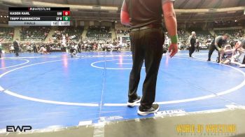 84 lbs Final - Kasen Karl, Greater Heights Wrestling vs Tripp Farrington, CP Wrestling