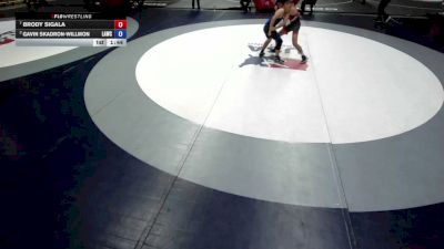 132 lbs Cons. Sub-semis - Brody Sigala vs Gavin Skadron-Willmon, LAWC