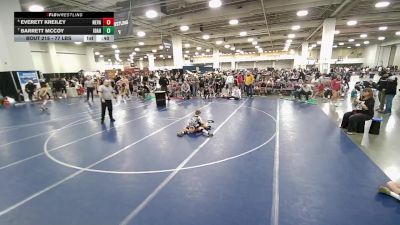 77 lbs 1st Place Match - Everett Kreiley, Nevada vs Barrett McCoy, Idaho
