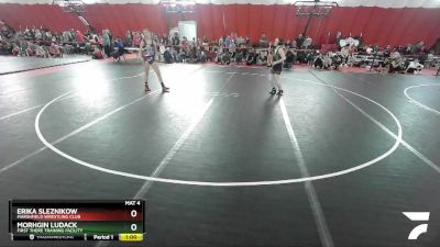 127 lbs Semifinal - Erika Sleznikow, Marshfield Wrestling Club vs Morhgin Ludack, First There Training Facility