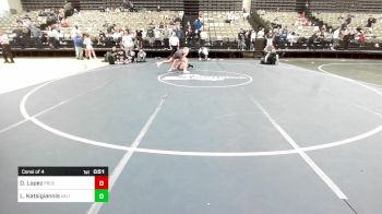 140-H lbs Consi Of 4 - Derek Lopez, ProEx vs Lukas Katsigiannis, Validus Wrestling Club