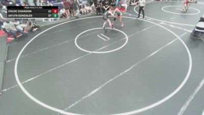 130 lbs Semifinal - Jaylyn Gonzales, Ayala Wrestling vs Chloe Chaisson, Surfside X RTC
