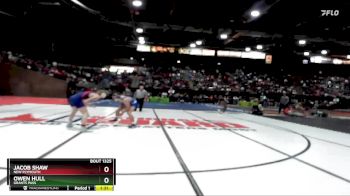 165 lbs Quarterfinal - Owen Hull, Grants Pass vs Jacob Shaw, New Plymouth