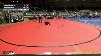 70 lbs Consi Of 16 #1 - Graham Gabler, Alber Athletics vs Messias Sena, TNWC