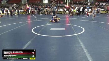 85 lbs Round 1 (6 Team) - Brodey Lewis, Ninja Killer vs Maxwell Shurnstein, Ninja Elite