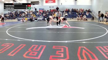 165 lbs Semifinal - Logan Sell, Friends University vs Sam Duling, Friends University