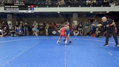 71 lbs Cons. Sub-quarters - Jace Rogers, Hit Squad Wrestling Academy vs Brooks Ewertz, WTC